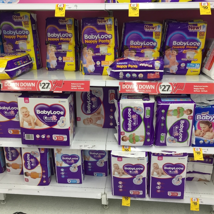 Coles babylove sales