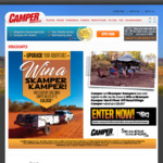 Win a Skamper Kampers Hard Floor Off Road Dingo Camper Trailer Worth $18,850 from Adventure Group Holdings