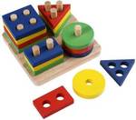 Wooden Geometric Sorting Board Toy US $3.99/AU $5.16 @ Gearbest