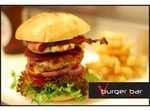 Two Gourmet Burgers, Chips & Drinks from V Burger Perth - $19 (normally $43)