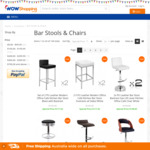 Bar Stools & Chairs up to 18% OFF + Free Shipping Australia Wide @ WOWShopping.com.au
