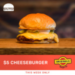 [NSW - Brookvale, Sydney] $5 Cheeseburgers from Originals Burger Co. with The Burger Collective App