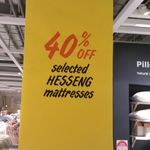 IKEA (Marsden Park NSW): HESSENG Pocket Sprung Mattress: 40% off (Single $329.40, Double $419.90, Queen $479.40, King $599.40)