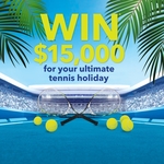 Win The Ultimate Tennis Holiday Worth $15000 from Blackmores (Purchase Blackmores)