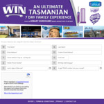 Win The Ultimate Tasmanian Family Experience Worth $20,660 from Tassal (Purchase Tassal from Woolworths)
