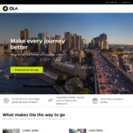 [WA] 10 Free Rides with Ola Cabs (10 x $30)