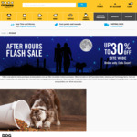 Up to 30% off Flash Sale Site Wide at Petbarn - Ends 16/3 8AM
