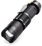 SK68 Q5 Zoomable LED Flashlight Random Color US $1.99 (~ AU $2.64) Delivered @ Zapals