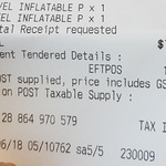 [NSW] Travel Inflatable Pillow $2 (Normally $9.99) Australia Post Chatswood