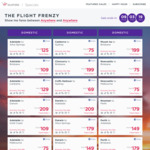 Virgin Australia - One Way Domestic Flights from $69, International from $189 - Jan-Apr Dates