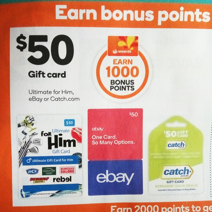 1000 Woolworths Rewards Points on $50 Netflix Gift Cards @ Woolworths -  OzBargain