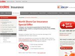 Coles Car Insurance - $100 Guaranteed Saving + Free Roadside Assist- Postcodes 2060 to 2126 only