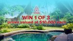 Win 1 of 3 $10,000 Airbnb Vouchers from Nine Network