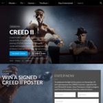 Win 1 of 2 Signed Creed II Posters Worth $50 from Roadshow