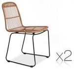 2x Outdoor Rattan Dining Chair $106.77 (40% off) + Shipping @ Real Smart