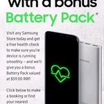 Free Samsung 10000mAh Fast Charge Battery Pack (Valued at $59 RRP) with Health Check @ Samsung (Eligible Samsung Members)
