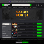 [PC, MAC] Steam - Select 5 Indie Games for $1 @ Green Man Gaming