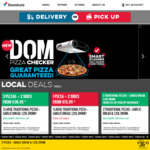 Buy 1 New Yorker/Traditional/Premium Pizza & Get 1 Value/Traditional Free @ Domino's