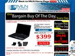 MLN Bargain Buy Toshiba Core i3 Laptop, 4GB RAM, 500GB HDD from $399 @ MLN online & instore