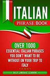 [eBook] Free: "Italian Phrase Book: Over 1000 Essential Italian Travel Phrases" $0 @ Amazon AU / US