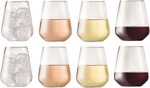8x Stemless Wine Glasses $10 + $10 Delivery @ House