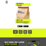 [New Customers] Spend $10 Get $10 Back with Bundll @ Ribs and Burgers