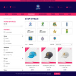 Up to 90% off - T20 World Cup Caps from $1.50 (Was $30), Tees from $5, Polos from $7.50 + Delivery @ T20 World Cup Shop