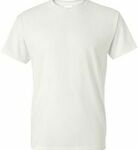Gildan Dry Blend White Custom Front-Printed T-Shirt (8000) for $15 Delivered /+ $9.50 for Front & Back Printing @ Tshirt Mall