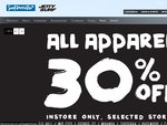 Surf Dive N Ski - 30% off All Apparel - in Store Only