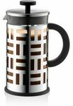 Eileen French Press Stainless Steel 1L Coffee Maker $49.95 ($44.95 for 1st Order) + $13 Delivery ($0 with $60 Spend) @ Bodum