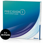 4x Alcon Precision1 Contact Lenses 90-Pack $400 (Was $460) Delivered + $75 Uber/Uber Eats Voucher via Redemption @ Eye Concepts