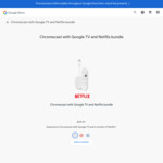Chromecast with Google TV & 6 Months of Netflix ($95.94 Worth of Credit) for $118.99 Delivered @ Google Store