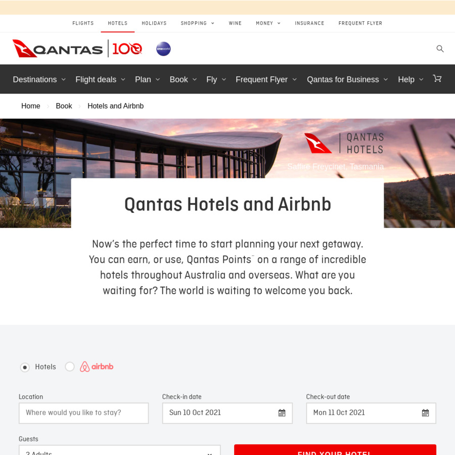 Triple Qantas Points On Hotel Bookings - 9 Per $1 Spent @ Qantas.com ...