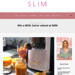 Win a MOD Juicer Valued at $499 from Slim Magazine