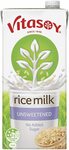 Vitasoy Unsweetened Long Life Rice Milk 1L $1.50 ($1.35 S&S) + Delivery ($0 with Prime/ $39 Spend) @ Amazon AU