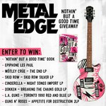 Win a Metal Edge Mega Bundle (Guitar, LPs & More) worth $700 from Metal Edge Magazine