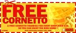 FREE Cornetto Ice Cream with Purchase over $15 @ NQR Supermarket (VIC)