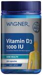 1/2 Price Vitamin Sale: Wagner Vitamin D3 1000IU 500 Caps $11.99 + $8.95 Post ($0 C&C/ in-Store/ $50 Order) @ Chemist Warehouse