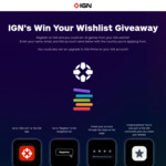 Win Ten Games from Your IGN Wishlist Worth $850 or 1 of 5 12-Month IGN Prime Subscriptions Worth $80 from Ziff Davis