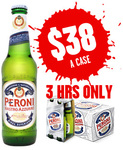 Case of Peroni Beer for $38 ($8 Postage) 3-6PM