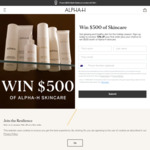 Win $500 of Alpha-H Skincare from Alpha-H