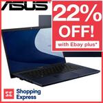 ASUS ExpertBook B1 15.6" FHD i5-1135G7, 8GB/256GB $820 ($799.50 with eBay Plus) Delivered @ Shopping Express Clearance eBay