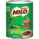Nestle Milo Malted Drinking Chocolate 460g or 30% Less Added Sugar 395g $4.70 (1/2 Price) @ Woolworths