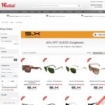 Guess 60% off Sunglasses and Free Shipping