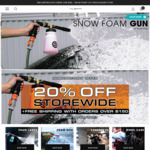 20% off Snowfoam Car Care Products + Delivery ($0 with $150 Spend) @ Snow Foam Victoria