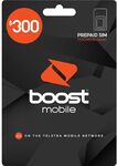 Boost Mobile $300 Prepaid SIM Starter Kit for $150