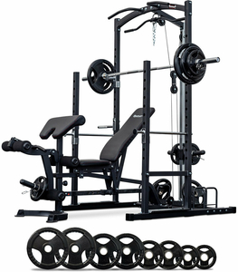 Power Rack with Lat Pulldown + Adjustable Bench + 120kg Olympic Barbell Set $1,999.99 + Free Shipping @ Dynamo Fitness via Catch