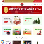 $1 Shipping (Excl. Bulky Items) @ Christmas World