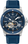 Bulova Marine Star Automatic 200m Blue 98A303/96A291 $295/$299, Black $279, Stainless Blue/Black $329 Each Delivered @ Starbuy