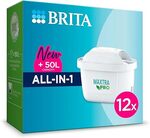 BRITA MAXTRA PRO All in One Water Filter Cartridge, Pack of 12 $93.39 Delivered @ Amazon UK via AU